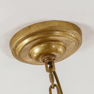 Darlana Contemporary Brass Chandelier