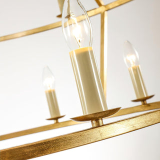 Darlana Contemporary Brass Chandelier