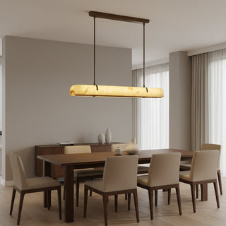 Deleazo Alabaster Linear Pendant Light