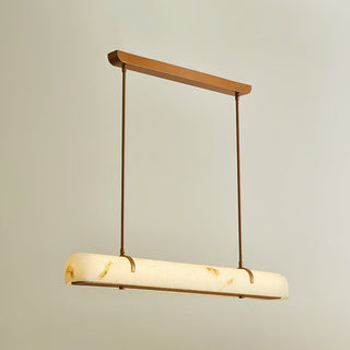 Deleazo Alabaster Linear Pendant Light
