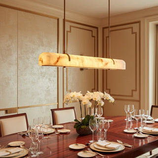 Deleazo Alabaster Linear Pendant Light