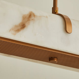Deleazo Alabaster Linear Pendant Light