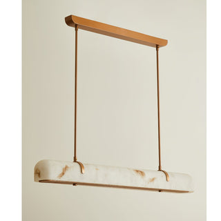 Deleazo Alabaster Linear Pendant Light