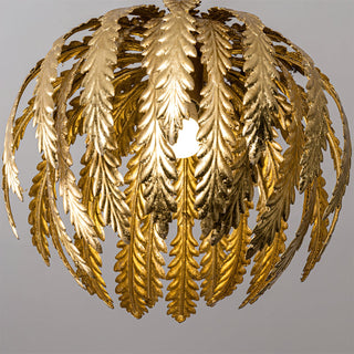 Delphine Vintage Gold Leaf Chandelier