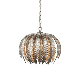 Delphine Vintage Gold Leaf Chandelier