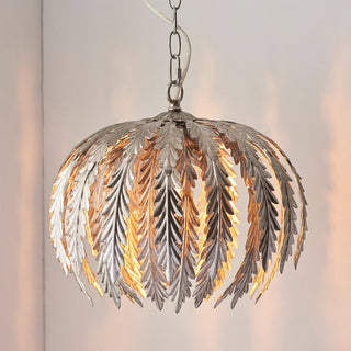 Delphine Vintage Gold Leaf Chandelier