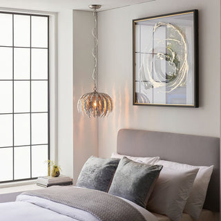 Delphine Vintage Gold Leaf Chandelier