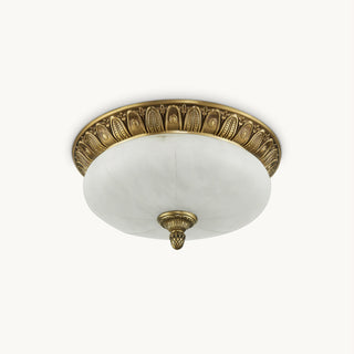 Isabella Vintage Alabaster Ceiling Light