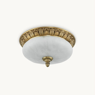 Isabella Vintage Alabaster Ceiling Light