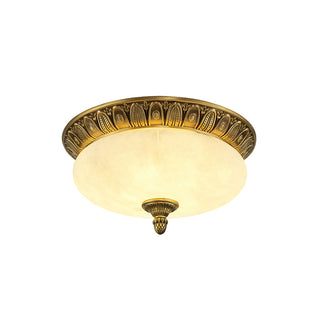 Isabella Vintage Alabaster Ceiling Light