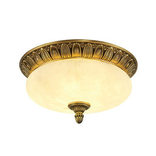 Isabella Vintage Alabaster Ceiling Light