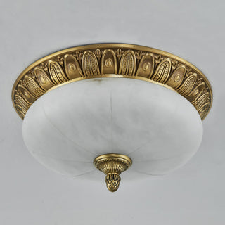 Isabella Vintage Alabaster Ceiling Light