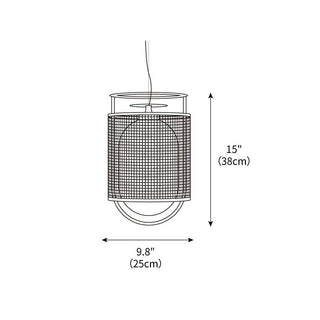 Denglong Minimalist Metal Pendant Light