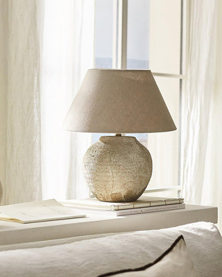 Desert Sand Natural Ceramics Table Light