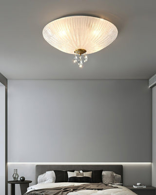 Dew Drop Natural Crystal Ceiling Light