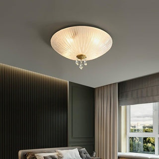 Dew Drop Natural Crystal Ceiling Light