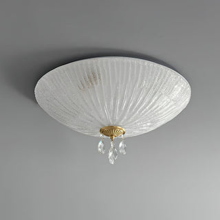 Dew Drop Natural Crystal Ceiling Light