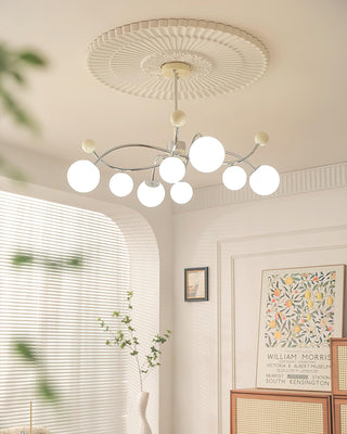 Diana Sculptural Iron Chandelier