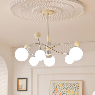 Diana Sculptural Iron Chandelier