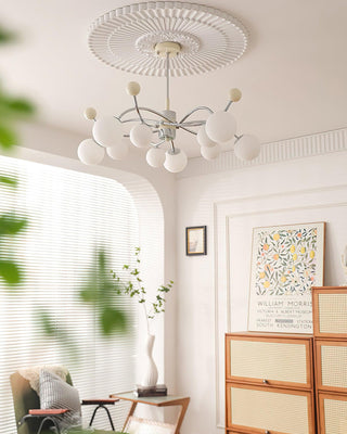 Diana Sculptural Iron Chandelier