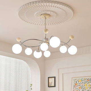 Diana Sculptural Iron Chandelier