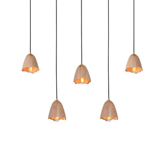 Autumn Contemporary Wood Pendant Light
