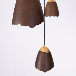 Autumn Contemporary Wood Pendant Light