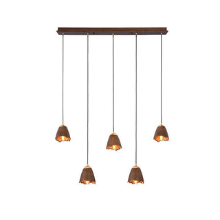 Autumn Contemporary Wood Pendant Light