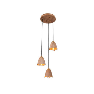 Autumn Contemporary Wood Pendant Light