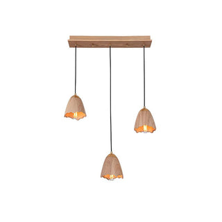 Autumn Contemporary Wood Pendant Light
