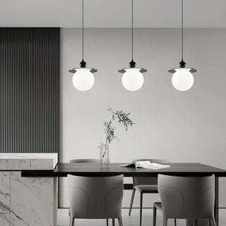 Disco Contemporary Glass Pendant Light