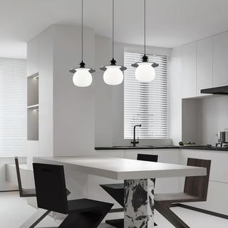 Disco Contemporary Glass Pendant Light