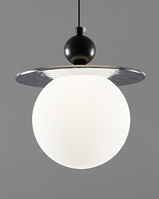 Disco Contemporary Glass Pendant Light