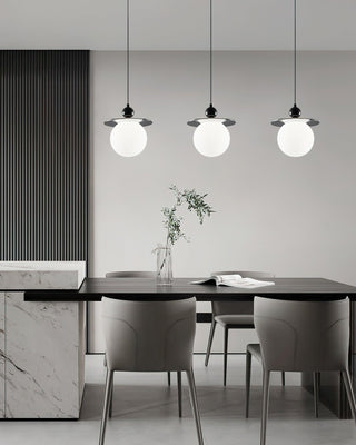 Disco Contemporary Glass Pendant Light