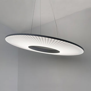Ferris Wheel Sculptural Fabric Pendant Light