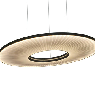 Ferris Wheel Sculptural Fabric Pendant Light