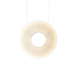 Ferris Wheel Sculptural Fabric Pendant Light