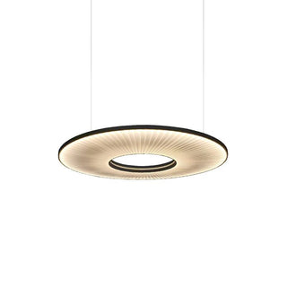 Ferris Wheel Sculptural Fabric Pendant Light