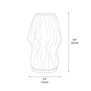 Dollop Art Deco PVC Table Light