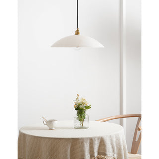 Rovyn Modern Alabaster Brass Pendant Light