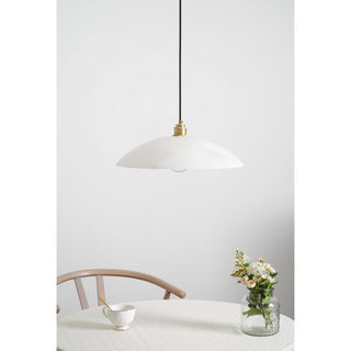 Rovyn Modern Alabaster Brass Pendant Light