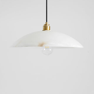 Rovyn Modern Alabaster Brass Pendant Light