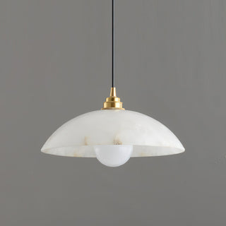 Rovyn Modern Alabaster Brass Pendant Light