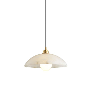 Rovyn Modern Alabaster Brass Pendant Light