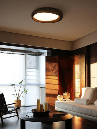 Ovala Organic Wood Ceiling Light