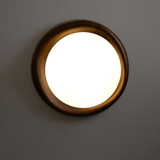 Ovala Organic Wood Ceiling Light
