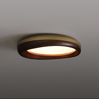 Ovala Organic Wood Ceiling Light