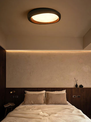 Ovala Organic Wood Ceiling Light