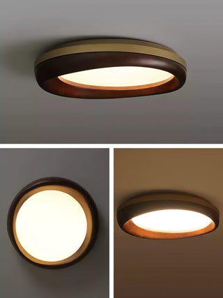 Ovala Organic Wood Ceiling Light