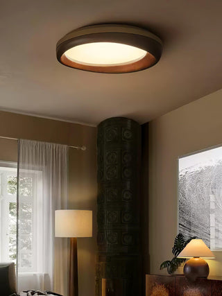 Ovala Organic Wood Ceiling Light